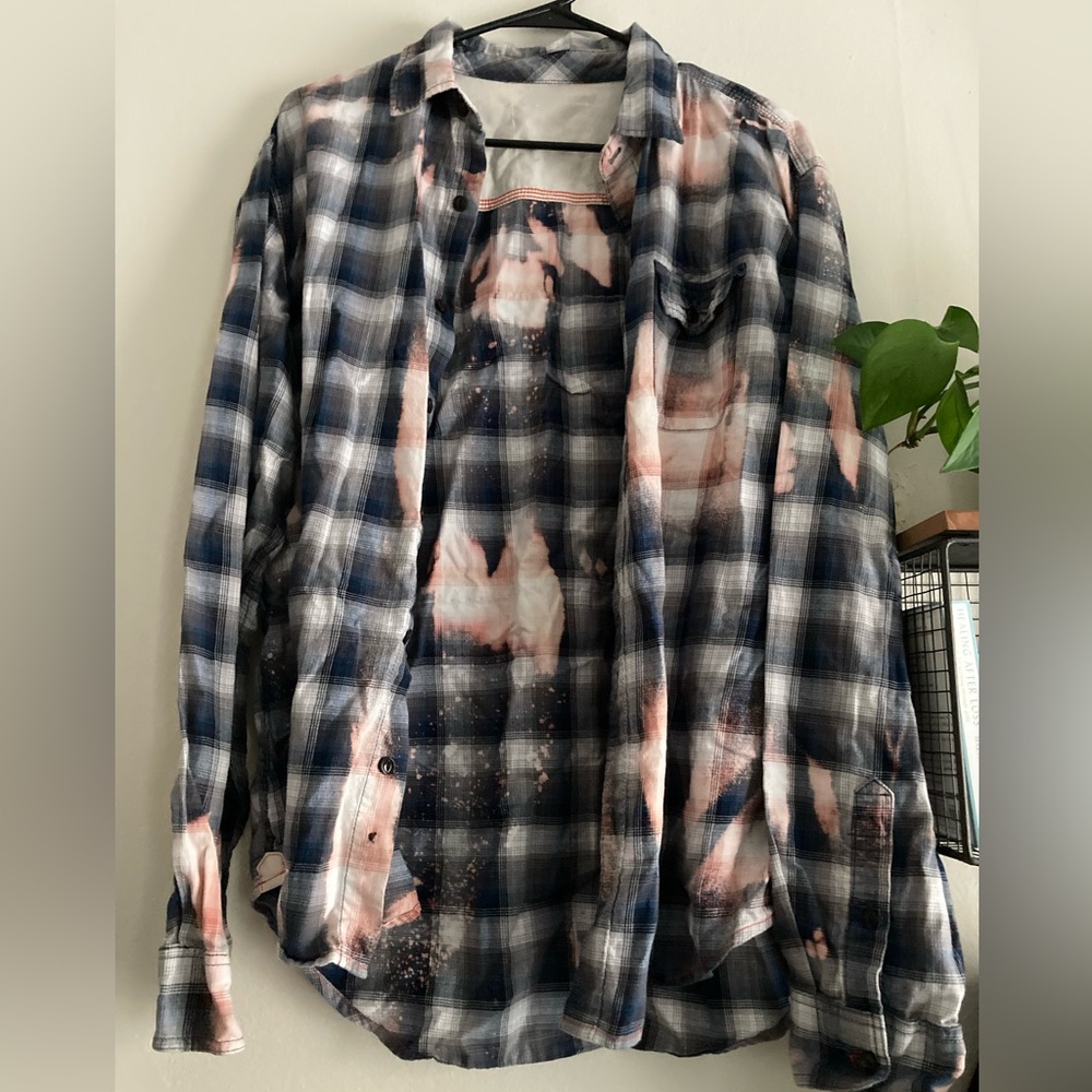 Ty Dye Flannel Breaking Bad/Disney